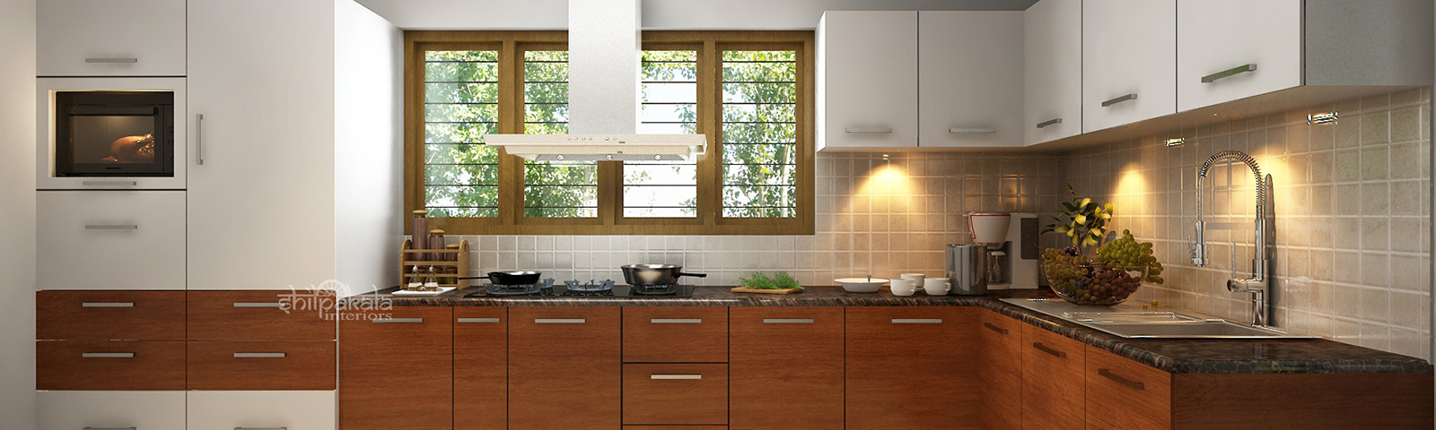 Modular Kitchen Cabinets In Kerala | Kitchen Interior Designing