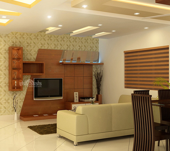 Best Interior Designers in Kerala Flat Home Office 