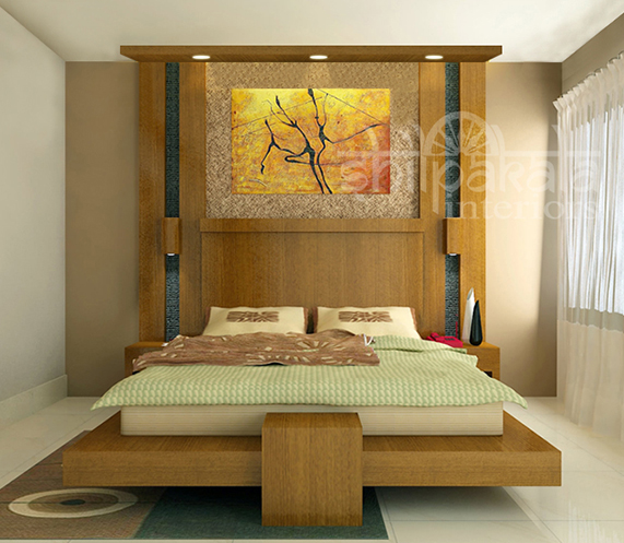 bedroom interior designs in Kochi