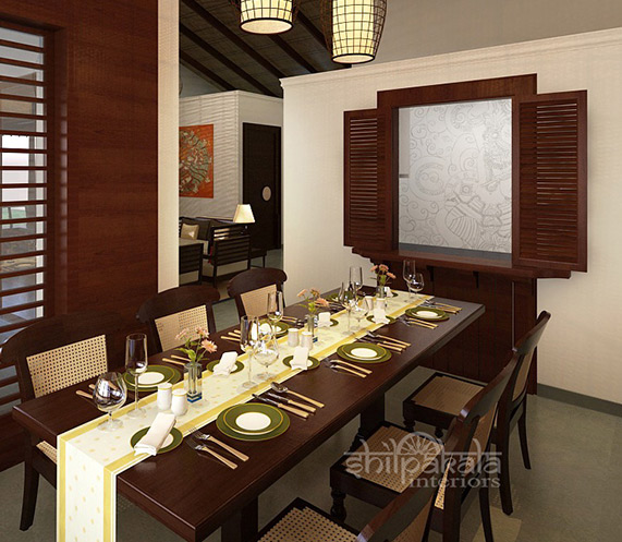 dining room designs - top home interior designers kerala