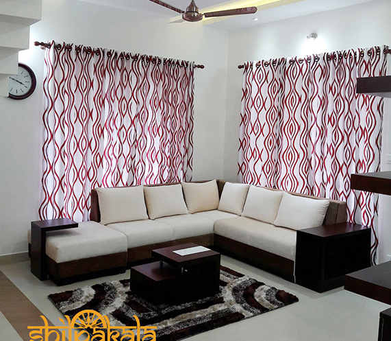 home living room; interior designers kerala