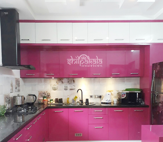 modular kitchen cabinets kerala